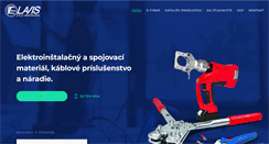 Desktop Screenshot of elavis.sk
