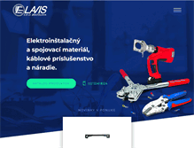 Tablet Screenshot of elavis.sk